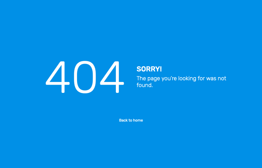 react admin panel dashboard free 404 page