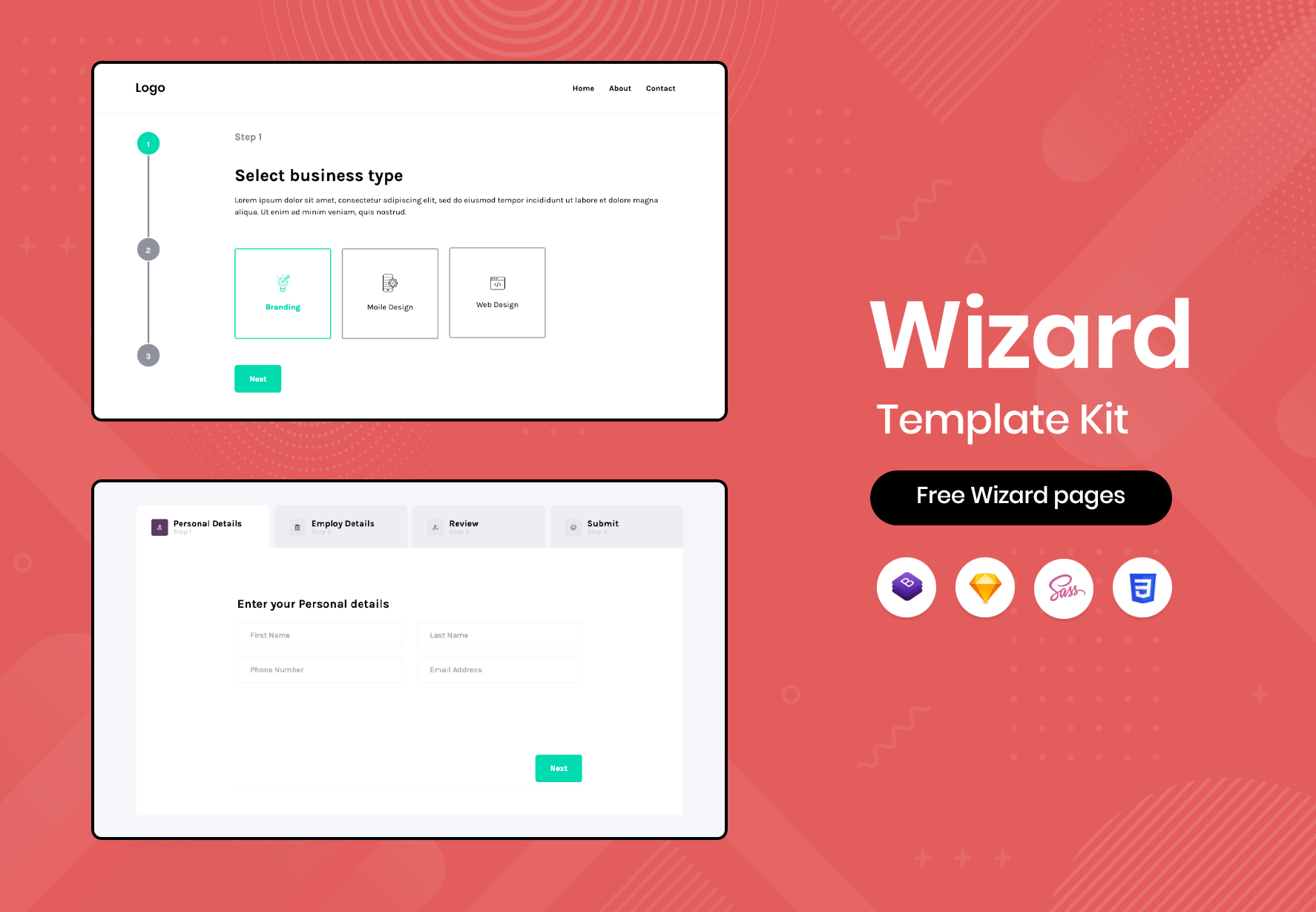 Free Bootstrap Wizard